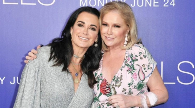 As Kyle suggests drama 'always comes out', Kathy Hilton says she 'repeatedly apologized' to Kyle after sparking a feud